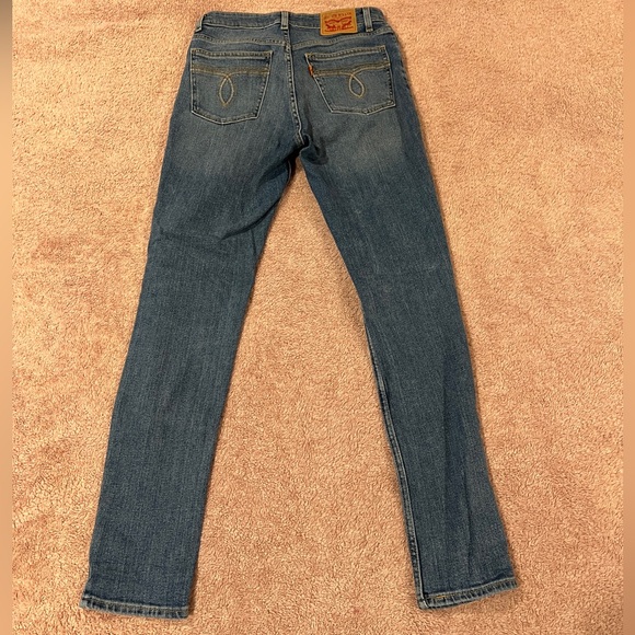 Blue Levis vintage high rise skinny jeans - Picture 2 of 4